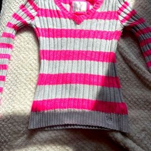 Justice children’s striped sweater!